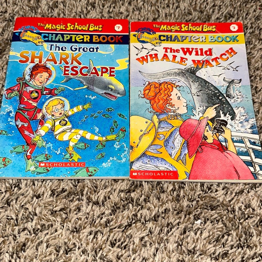 The Magic School Bus chapter books